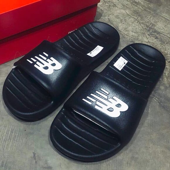 [NEW] MEN'S NB NEW BALANCE SLIDES SIZE M 14 / W 15.5 - Picture 2 of 2